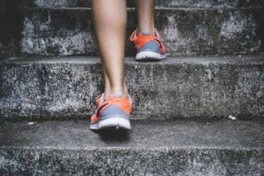 Person running